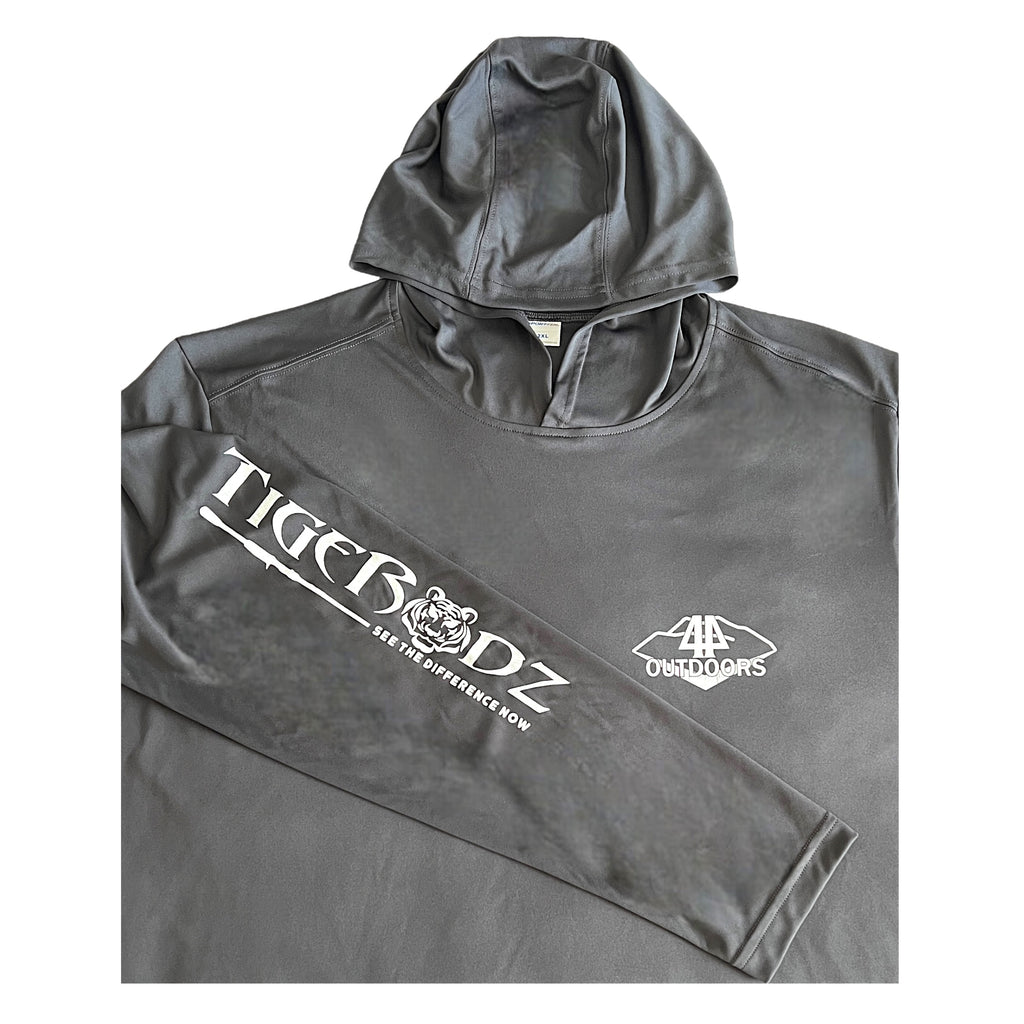 TigeRodz Long Sleeve shirt with hood - 44 Outdoors, LLC