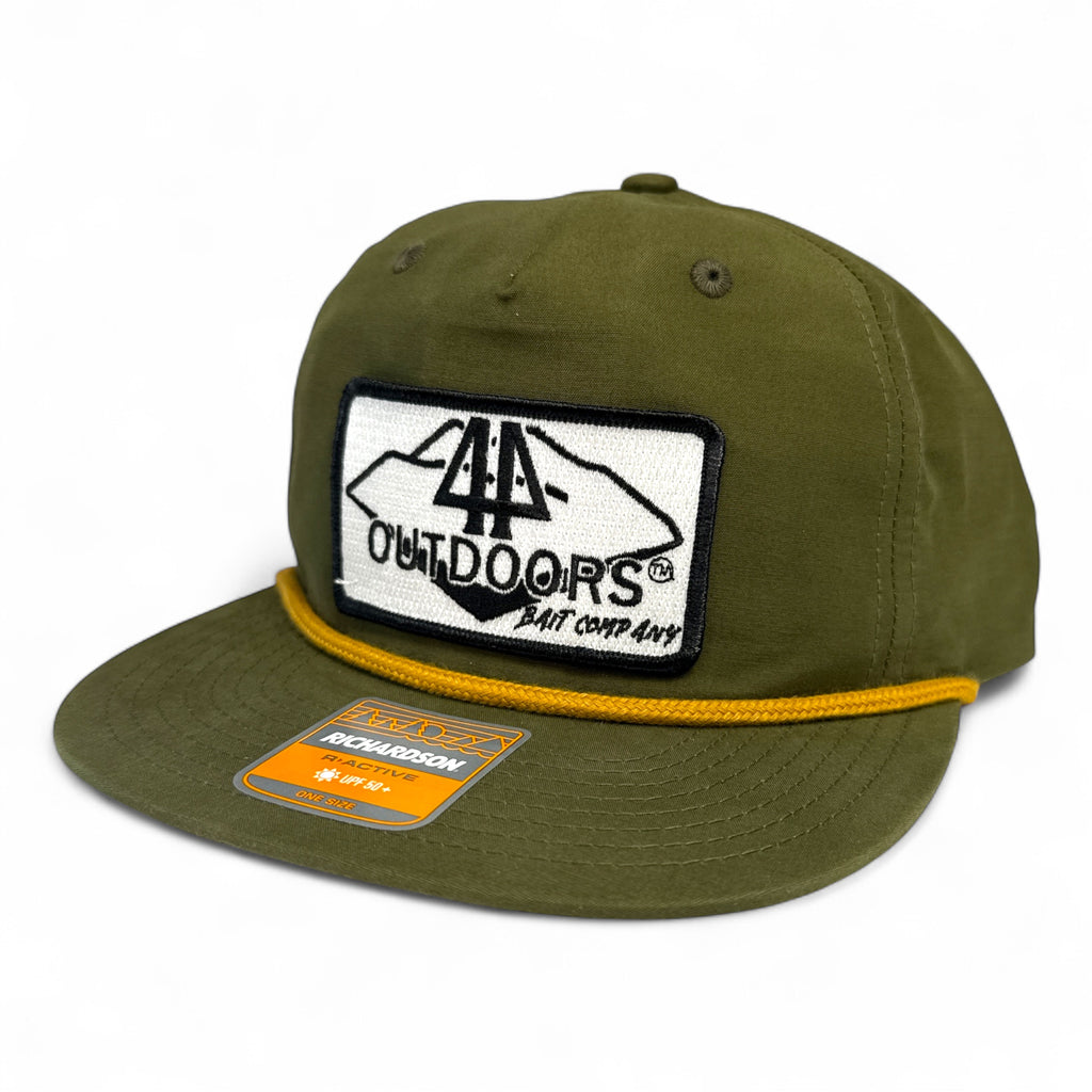 44 Outdoors Bait Co. Richardson 256 Rope Hat - 44 Outdoors, LLC