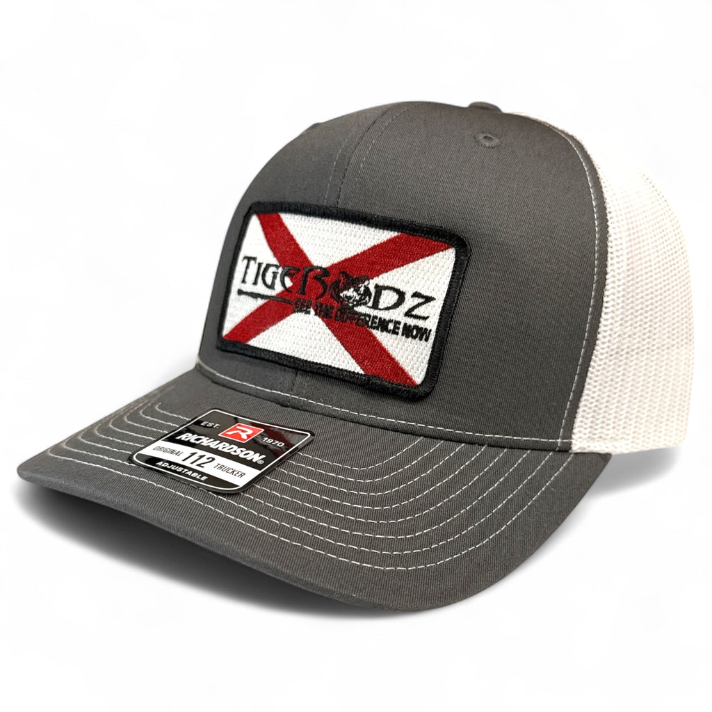 TigeRodz Alabama Flag Richardson 112 Trucker Hat NEW PATCH - 44 Outdoors, LLC