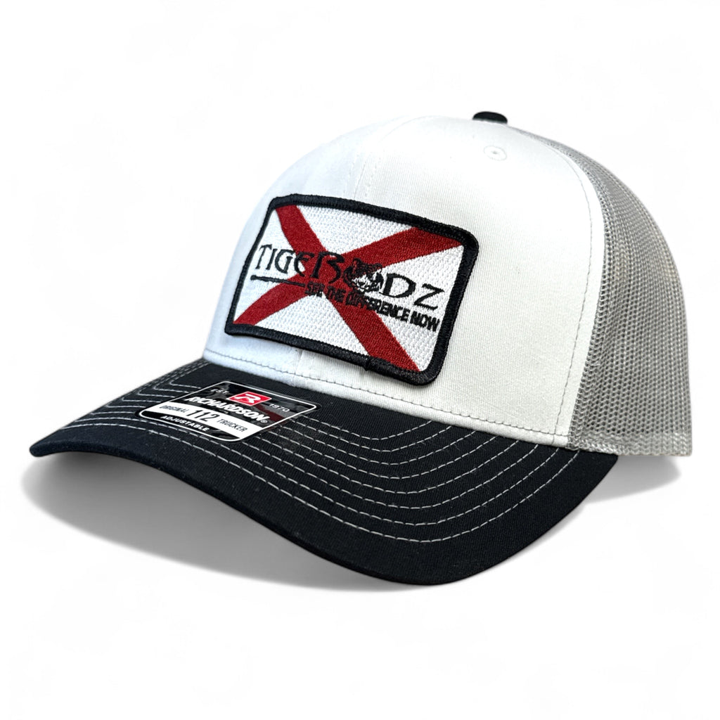 TigeRodz Alabama Flag Richardson 112 Trucker Hat NEW PATCH - 44 Outdoors, LLC