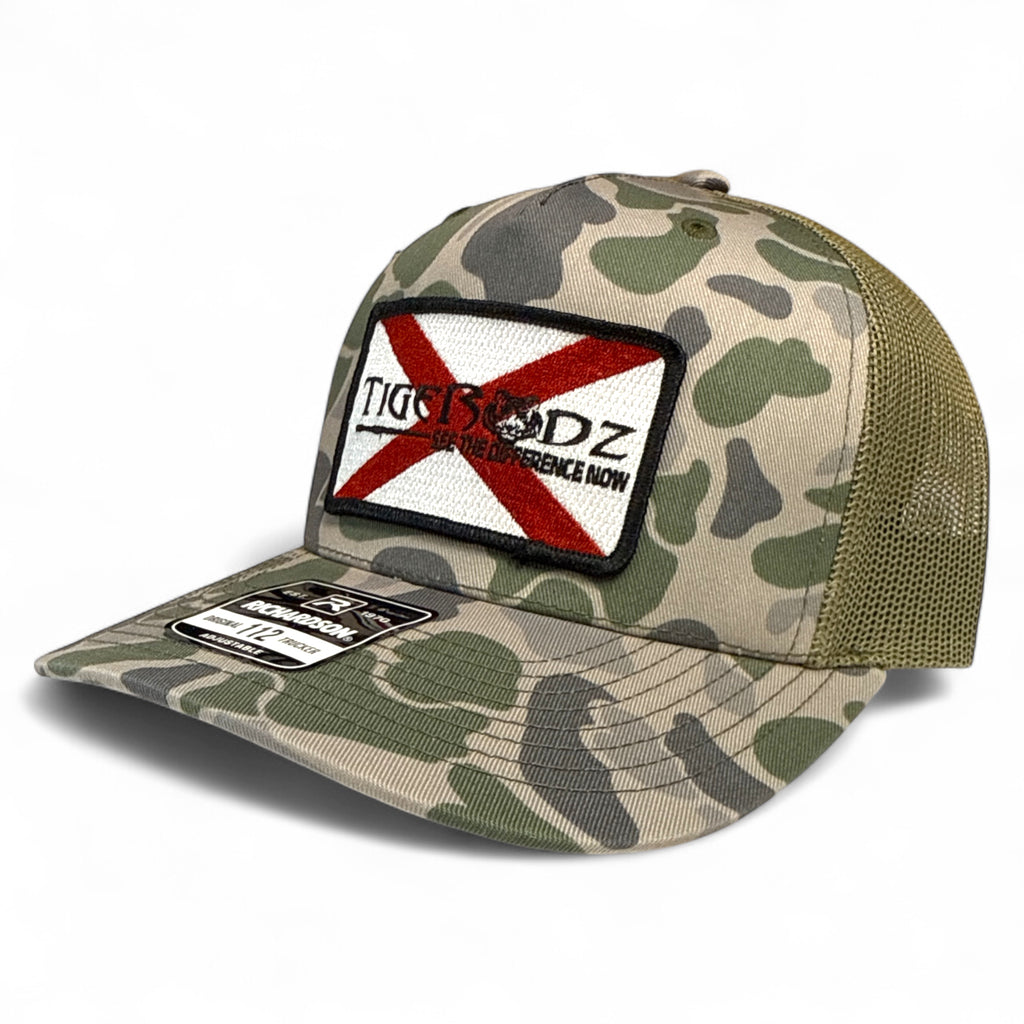 TigeRodz Alabama Flag Richardson 112 Trucker Hat NEW PATCH - 44 Outdoors, LLC